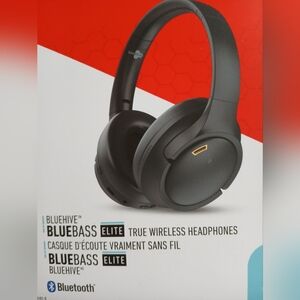 Bluehive Brand New In Box BlueBass Elite Wireless Bluetooth Headphones